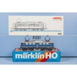 Konv. 2 Märklin H0 Lokomotiven, dabei 3039 E-Lok der DB, BN 110 234-2 (Schleifer fehlt, Dach mit