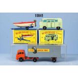 Konv. 2 x Matchbox Serie 1-75, Nr. 34 B und 48 B sowie Matchbox Major Pack Nr. 2 Bedford Lkw mit