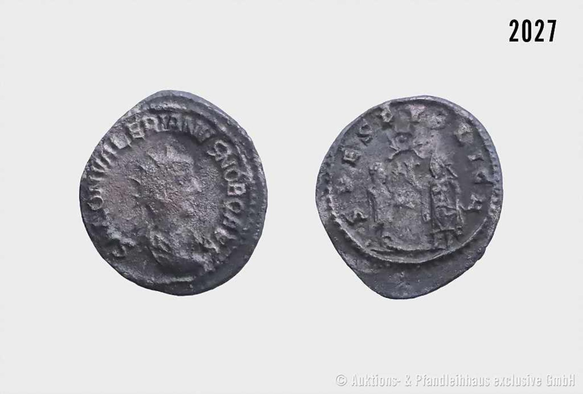Römische Kaiserzeit, Saloninus (Caesar 258-260), Antoninian, Samosata. Vs. SALON VALERIANVS NOB