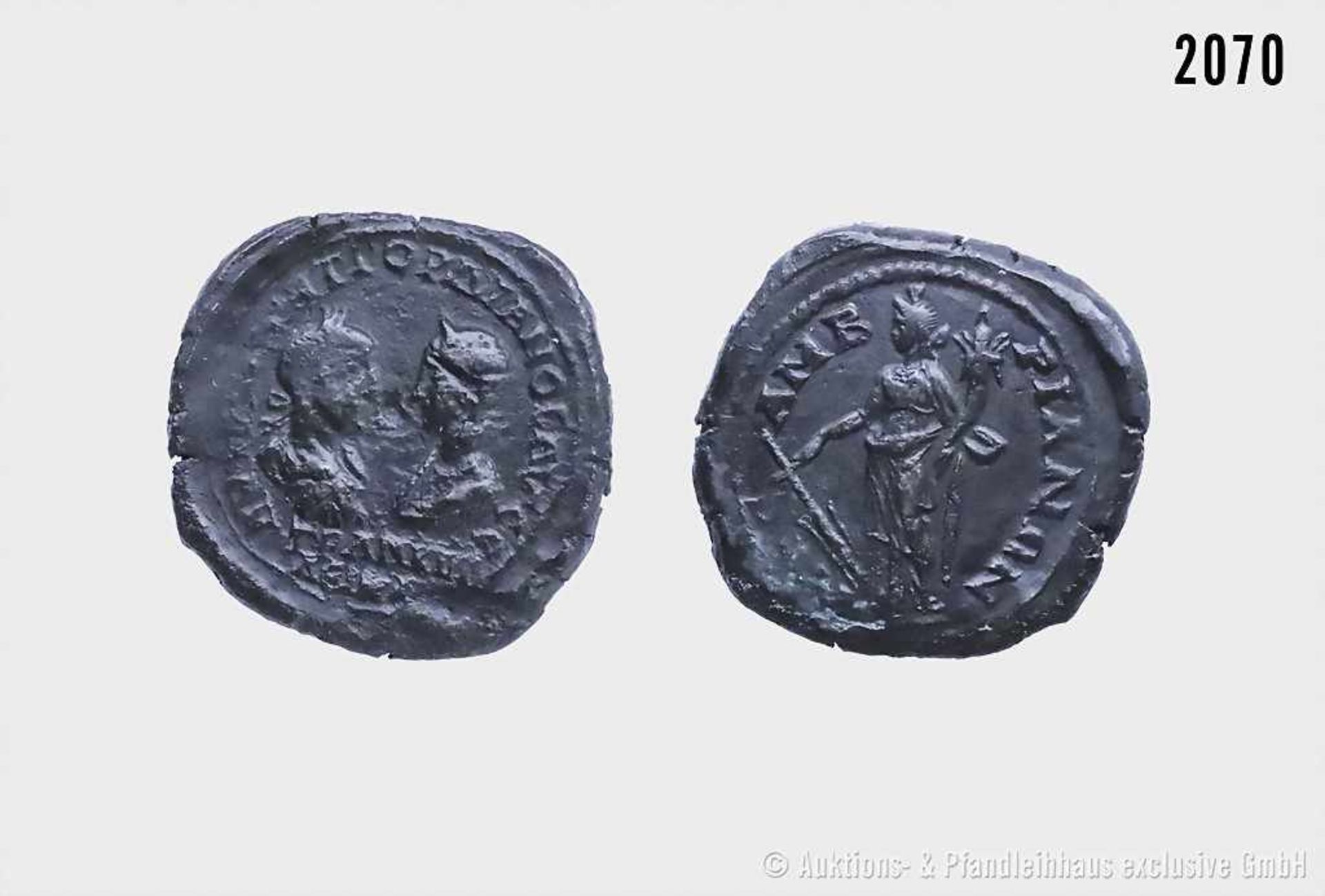 Römische Kaiserzeit, Gordian III und Tranquillina (238-244), Mesambria/Thracia. Vs. Die