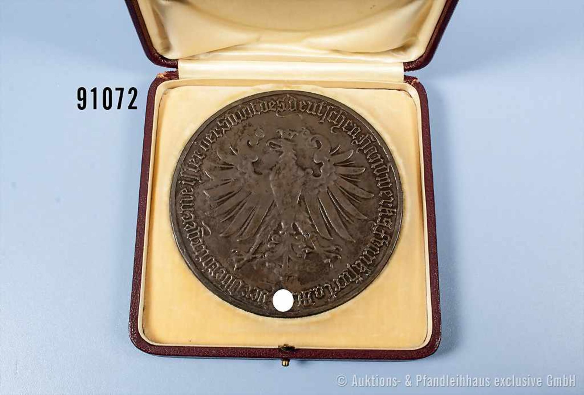 3. Reich, Medaille "Der Oberbürgermeister der Stadt des Dt. Handwerks Frankfurt am Main",