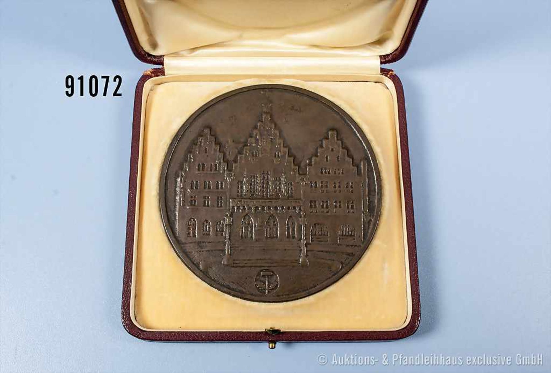 3. Reich, Medaille "Der Oberbürgermeister der Stadt des Dt. Handwerks Frankfurt am Main", - Bild 2 aus 2
