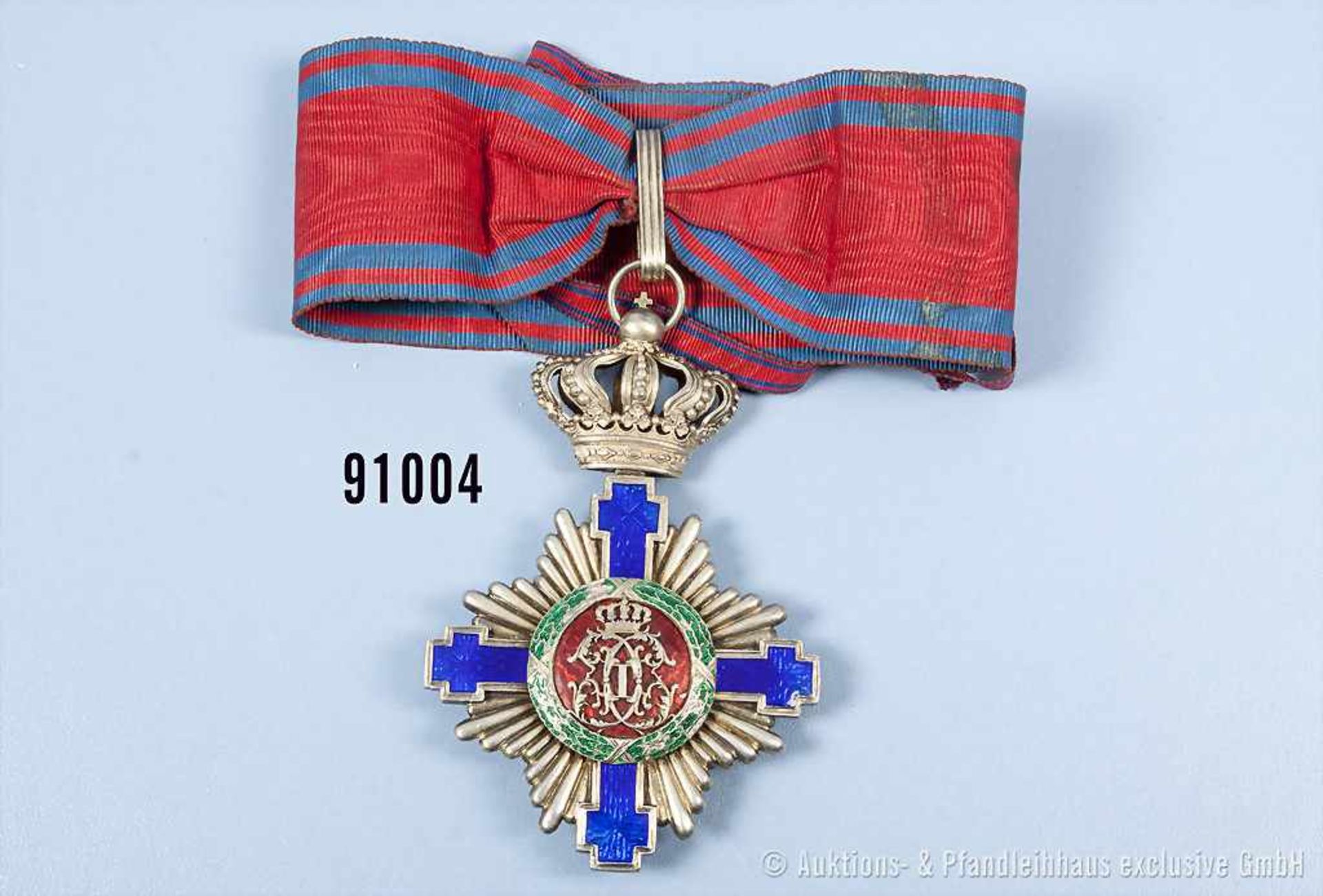 Orden vom Stern Rumäniens, Kommandeurkreuz in der Größe eines Großkreuzes (Order of the Star of - Bild 2 aus 2