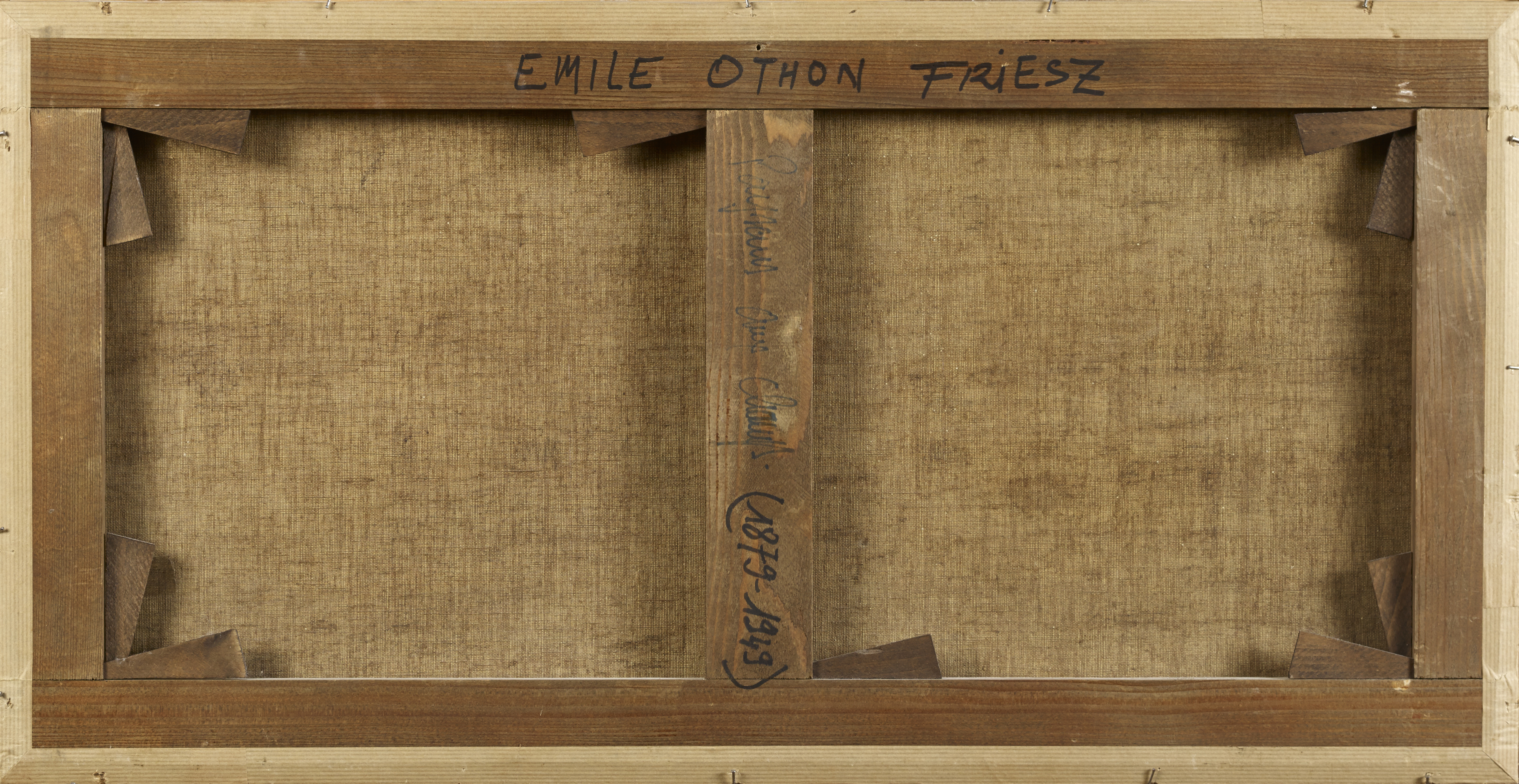 Emile OTHON FRIESZ (1879-1949) - Paysans au champ - Huile sur toile signée au centre [...] - Image 3 of 3