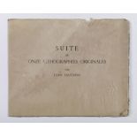 Jean FAUTRIER (1898-1964) - Suite de onze lithographies originales par Jean Fautrier [...]