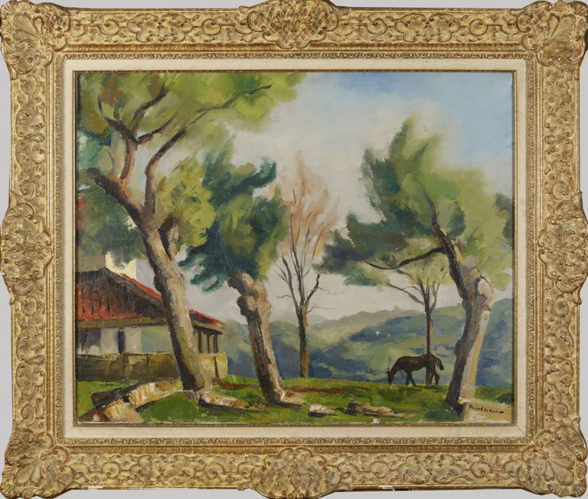 Charles PICART LE DOUX (1881-1969) - Paysage - Huile sur toile signée en bas à [...]