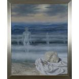 Roger CHAPELAIN MIDY (1904-1992) - Le Lac des Songes - Huile sur toile signée en bas [...]