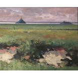 Claude FAUCHERE (1936) - Le Mont Saint Michel - Huile sur toile signée en bas à [...]