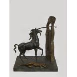 Salvador DALI (1904-1989) - Unicorne, 1984 - Bronze signé et justifié 10 / 350- [...]