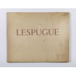 Jean FAUTRIER (1898-1964) - Lespugue - Robert Ganzo avec 11 lithographies originales [...]