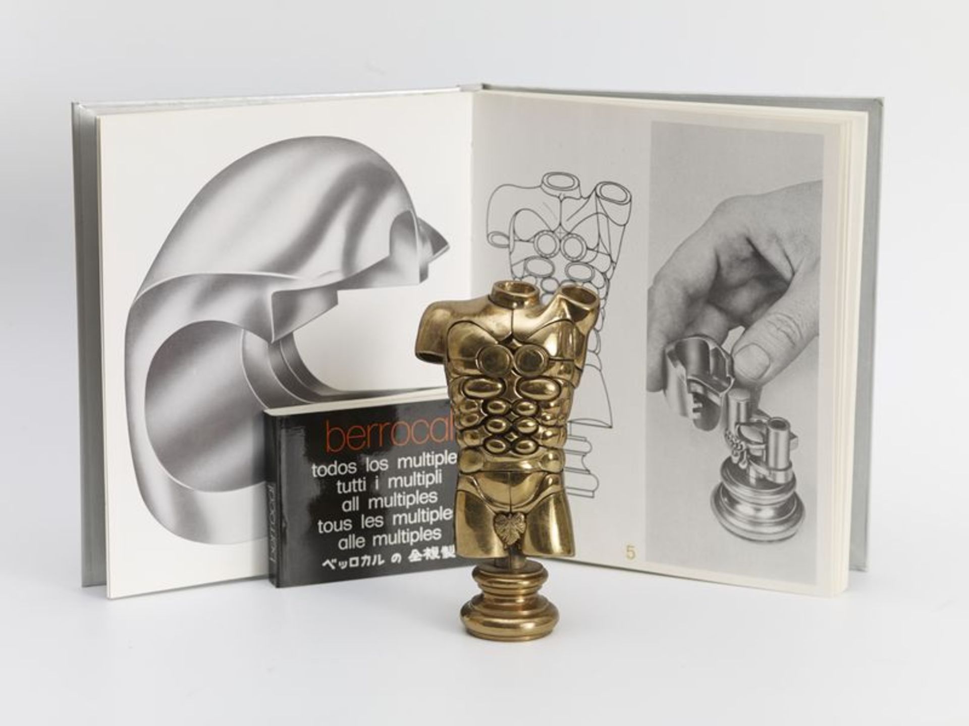 Miguel BERROCAL (1933-2006) - Alexandre, bronze 13 cm - Boîte d'origine, livret de [...]