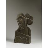 Jacques Henri GUYOT (1946) - Buste de femme - Bronze signé et justifié II/IV - 30 x [...]