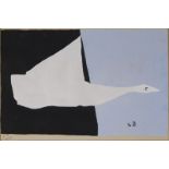 Georges BRAQUE (1882-1963) - D'après - Le canard - Pochoir justifiée 215/300 - 30 [...]