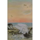 Roger CHAPELAIN MIDY (1904-1992) - L'Ondine - Huile sur toile signée en bas à [...]