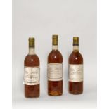 3 bouteilles - Clos Dady 1988, Sauternes - - 3 bottles - Clos Dady 1988, Sauternes -
