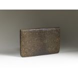 Hermès Paris - 24 Fbg St Honoré Pochette en varan naturel ombré marron et [...]