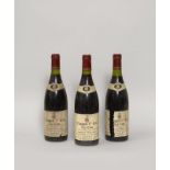 3 bouteilles - Vougeot 1er cru 1988, Les Gras, Grivelet Père et Fils - - 3 bottles [...]