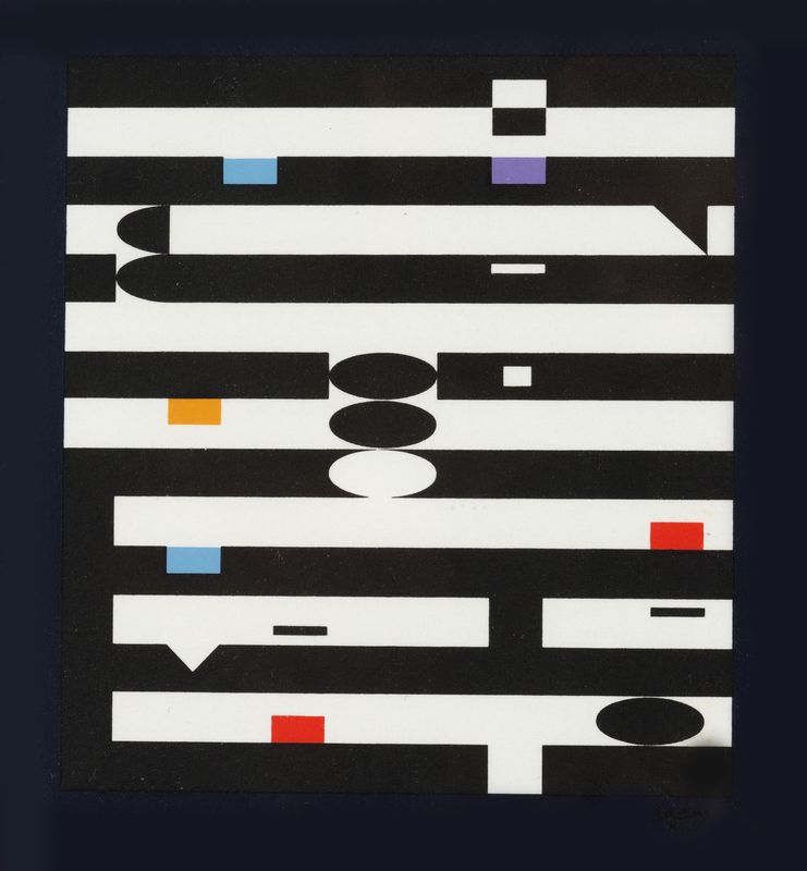 Yaacov AGAM (1928) - Composition - Composition abstraite - Dimensions de l'œuvre : [...]