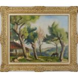 Charles PICART LE DOUX (1881-1969) - Paysage - Huile sur toile signée en bas à [...]