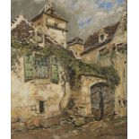 Jac MARTIN FERRIERES (1893-1972) - Propriété - Huile sur toile signée en bas à [...]