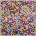 Takashi MURAKAMI (1962) - Flowers - Estampe signée et justifiée - 68 x 68 cm - - [...]