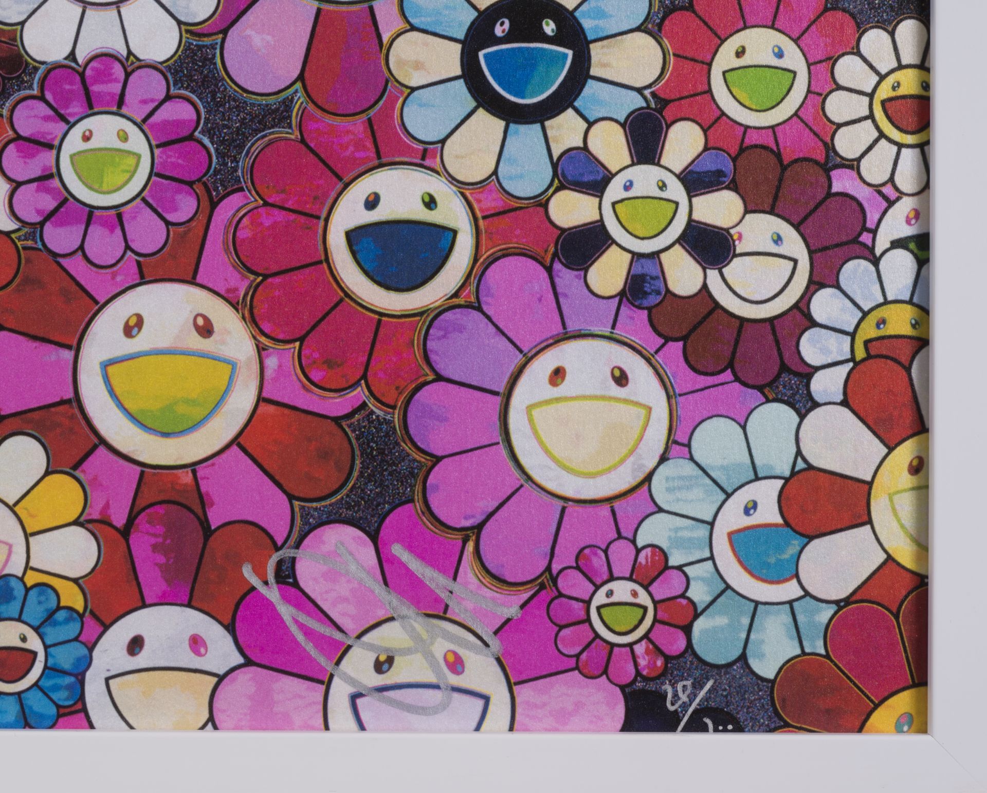 Takashi MURAKAMI (1962) - Flowers - Estampe signée et justifiée - 68 x 68 cm - - [...] - Bild 2 aus 2