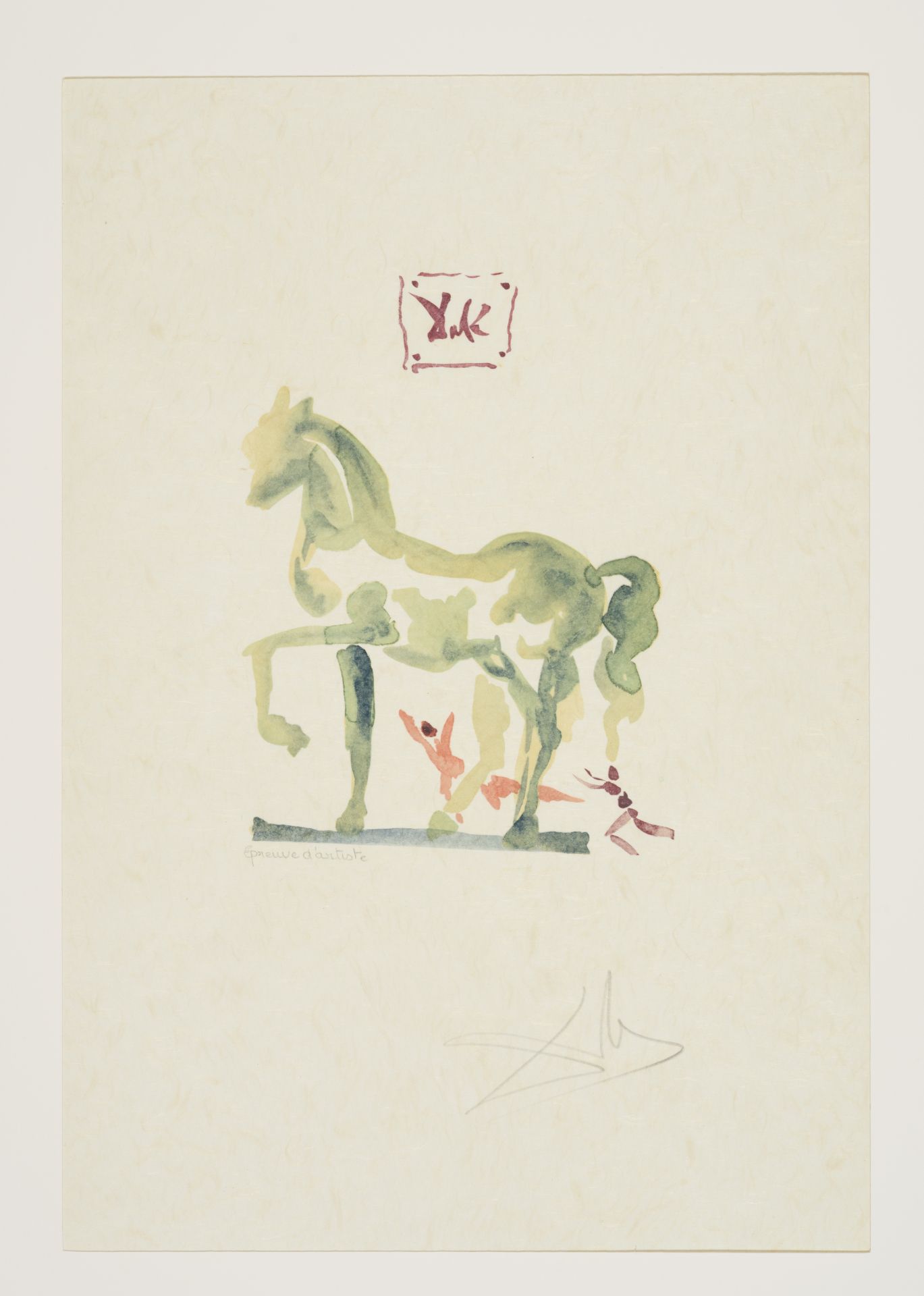 Salvador DALI (1904-1989) Antica - Ensemble de treize lithographies dans un coffret [...] - Bild 8 aus 14