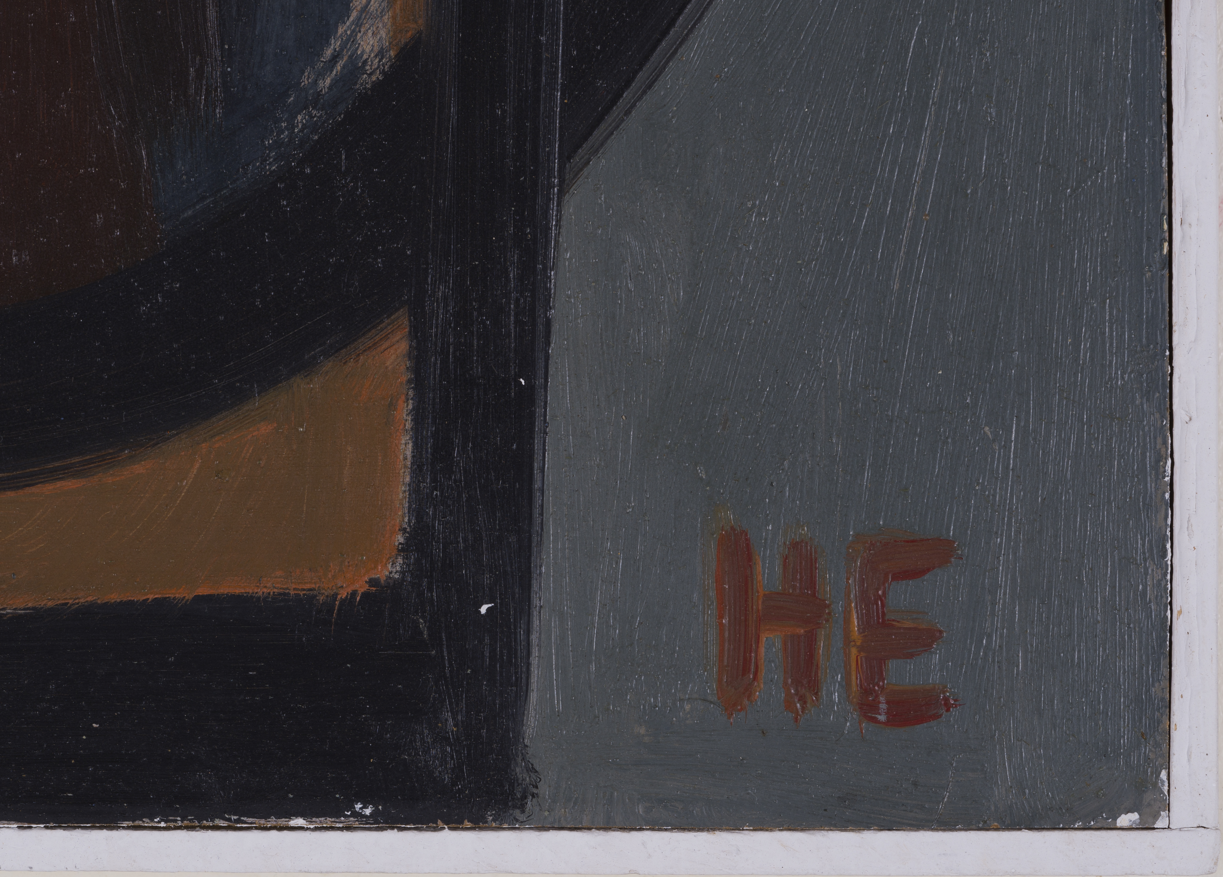 Helge ERNST (1916-1991) - Composition - Huile sur panneau - Monogrammée "HE" en bas [...] - Image 4 of 5