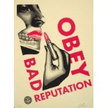 Shepard FAIREY (1960) - Bad Reputation white, 2019 -Sérigraphie signée et datée en [...]