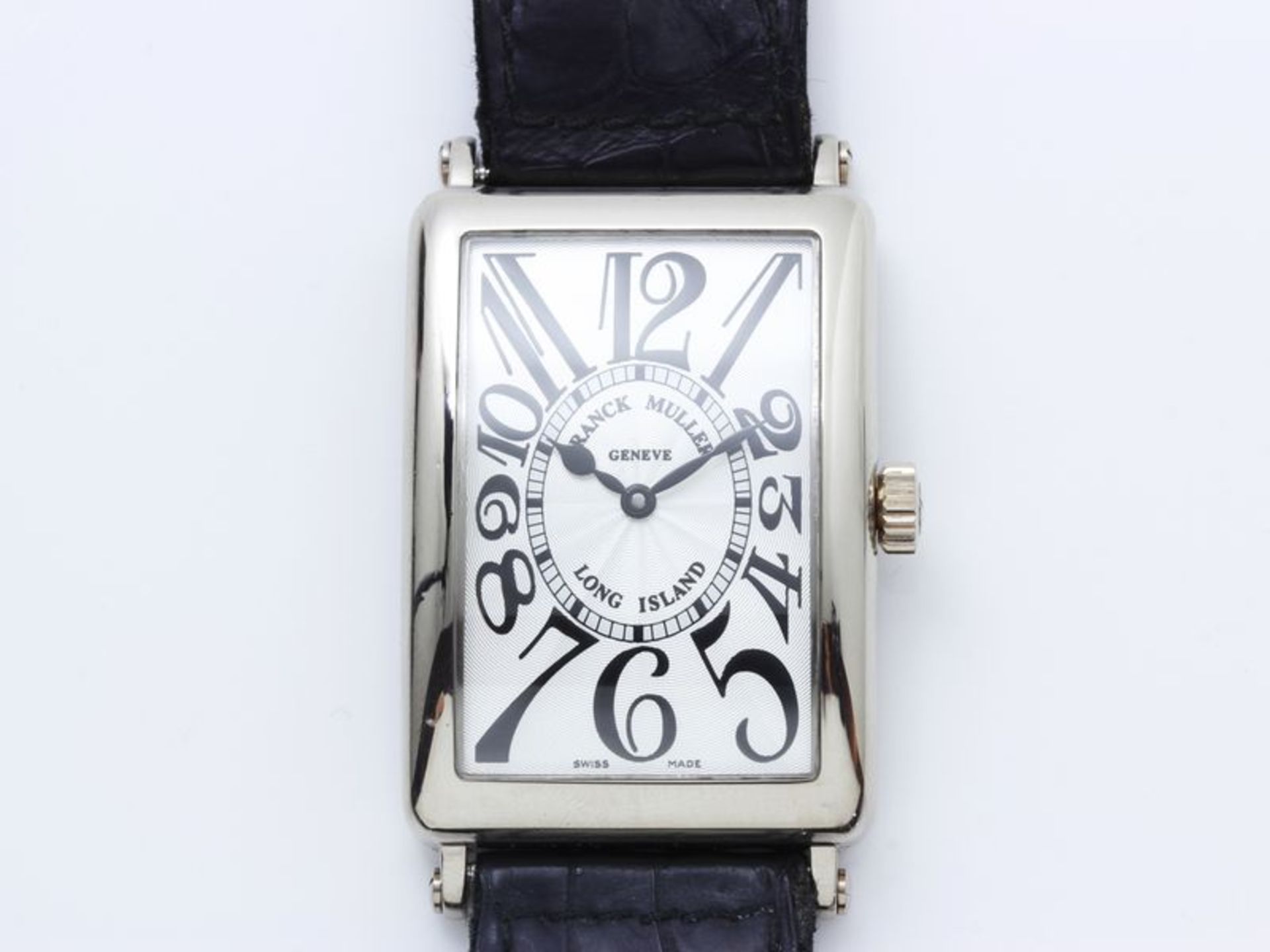 FRANCK MULLER ''LONG ISLAND N° 868'' Montre bracelet d'homme en or gris 750 [...] - Bild 2 aus 6