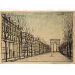 BERNARD BUFFET (D’après) Les Champs Elysées, 1957 Impression sur coton Editions [...]