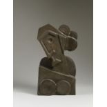 Jacques Henri GUYOT (1946) - Buste de femme - Bronze signé et justifié III/IV - 30 [...]