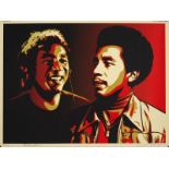 Shepard FAIREY (1960) - 50 years of music, Smokey Robinson, 2009 - Signée, titrée, [...]