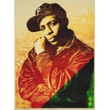 Shepard FAIREY (1960) - Chuck D collage print, 2019 - Sérigraphie signée daté et [...]