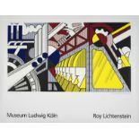 Roy Lichtenstein Museum Ludwig Koln, affiche en couleurs, 70 x 90 cm - - Roy [...]