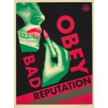 Shepard FAIREY (1960) - Bad Reputation Black, 2019 -Sérigraphie signée et datée en [...]