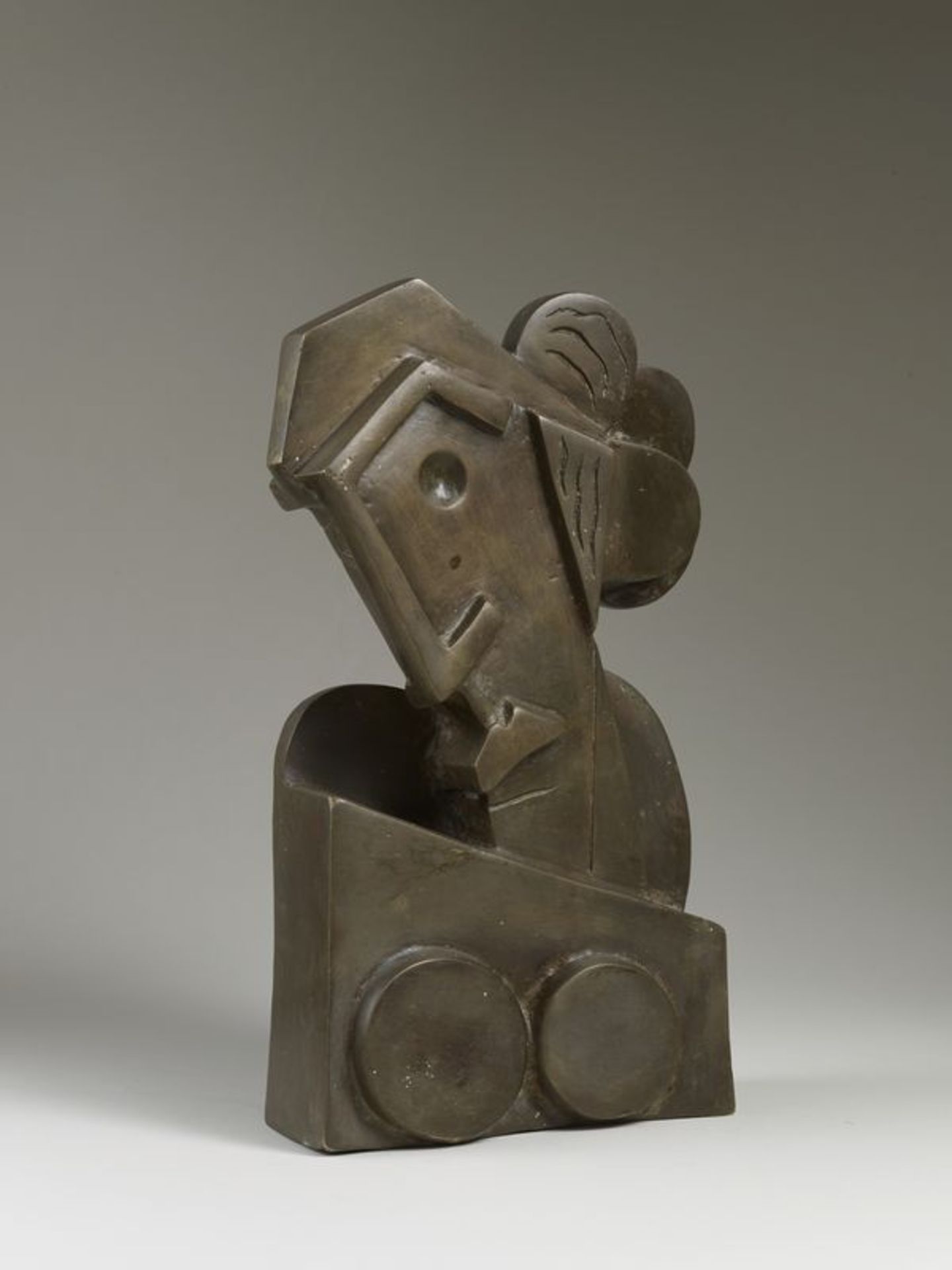 Jacques Henri GUYOT (1946) - Buste de femme - Bronze signé et justifié III/IV - 30 [...] - Bild 2 aus 4