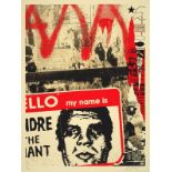 Shepard FAIREY (1960) - Hello my name is, 2019 - Sérigraphie signée et datée en [...]