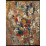 Jacques GERMAIN (1915- 2001) - Composition - Huile sur toile signée - 130 x 97 cm - [...]