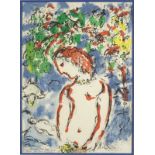 Marc CHAGALL( 1887-1985) - Printemps - Lithographie originale Derrière le Miroir, [...]