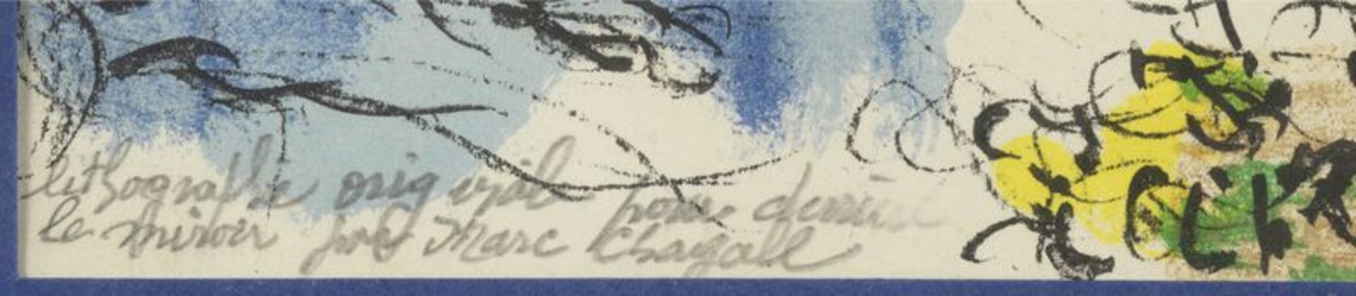 Marc CHAGALL( 1887-1985) - Printemps - Lithographie originale Derrière le Miroir, [...] - Bild 2 aus 2
