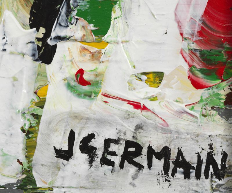 Jacques GERMAIN (1915- 2001) - Composition - Huile sur toile signée en bas à droite [...] - Image 3 of 3