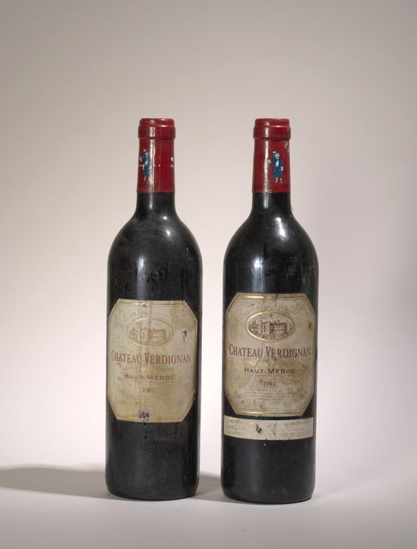2 bouteilles Château Verdignan 1993 Haut Médoc - - 2 bottles Château Verdignan [...]