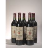 5 bouteilles Château Chaigneau, 1996, Lalande de Pomerol, 1988 - - 5 bottles [...]