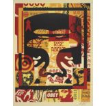 Shepard FAIREY dit OBEY (1970) - Trois faces - triptyque - lithographie signée en [...]