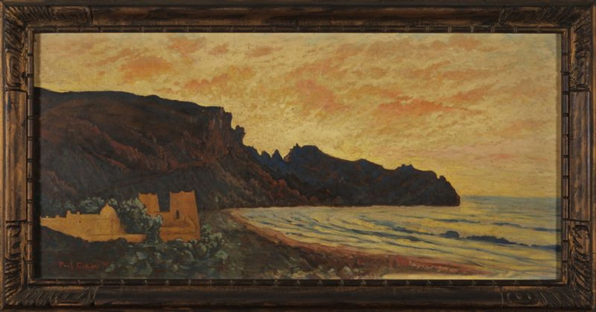 Paul CIROU (1869-1951) Sidi oucha, 1931 - Huile sur panneau signée en bas à [...]