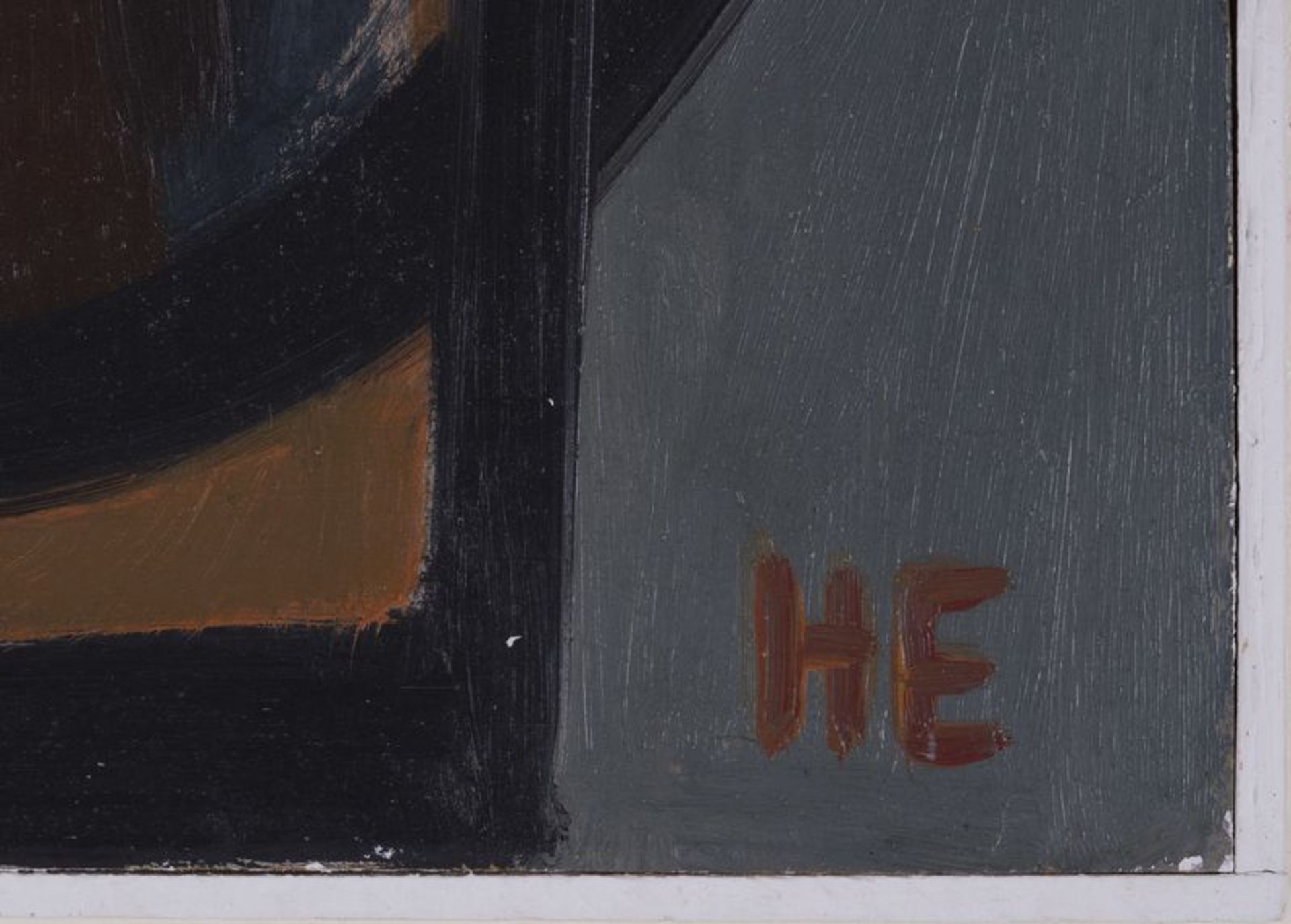 Helge ERNST (1916-1991) - Composition - Huile sur panneau - Monogrammée "HE" en bas [...] - Bild 4 aus 5