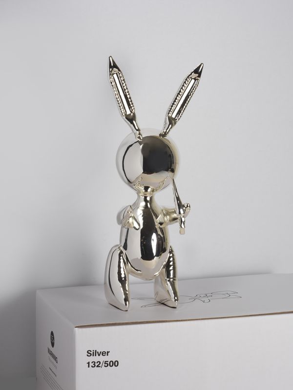 Jeff KOONS - D'après - Silver Rabbit, 1991 - Sculpture alliage de zinc - Numérotée [...] - Image 2 of 4