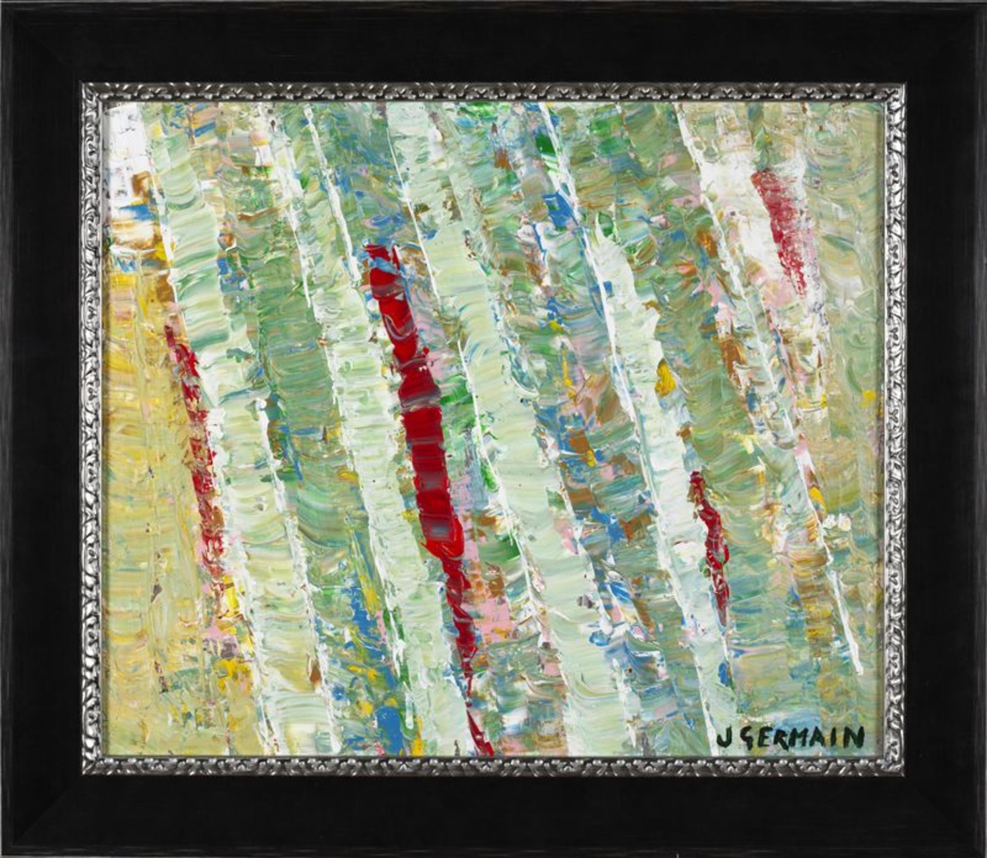 Jacques GERMAIN (1915- 2001) - Composition - huile sur toile signée en bas à droite [...] - Bild 2 aus 5