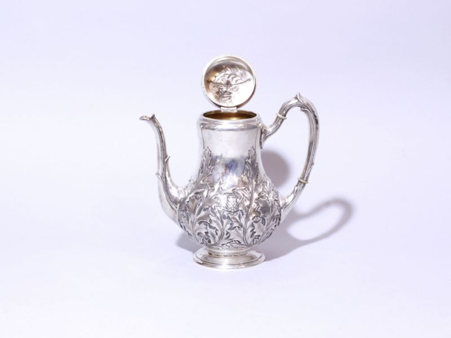 FABERGÉ Service à thé et à café en argent 84 zolotniks (875 millièmes) à [...] - Bild 15 aus 19